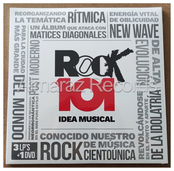 Rock 101 Idea Musical Vinyl LP+DVD [Verde/Rojo/Azul]