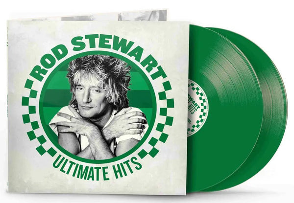 Rod Stewart Ultimate Hits Vinyl LP [Green][Alternate Cover]
