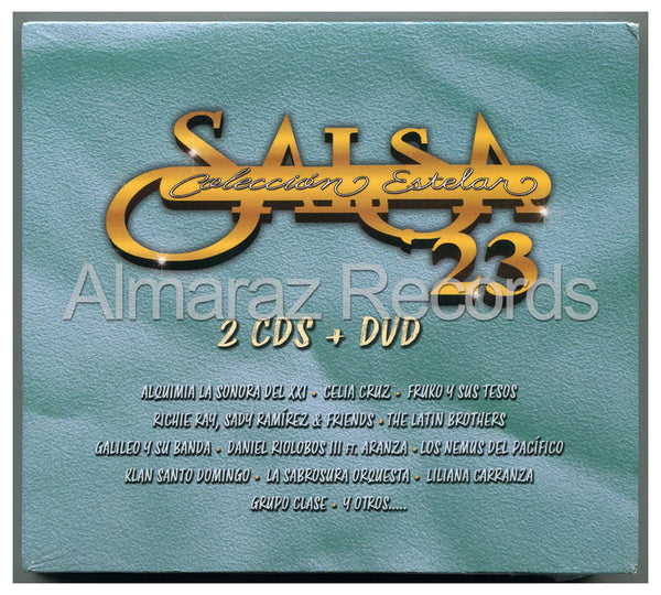 Salsa Coleccion Estelar 23 2CD+DVD