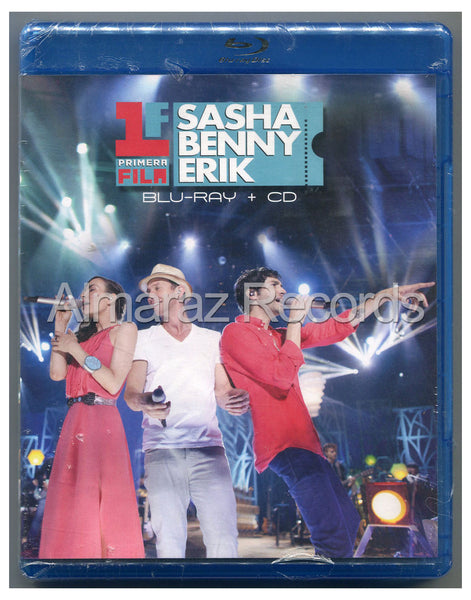 Sasha Benny Erik Primera Fila Blu-Ray+CD