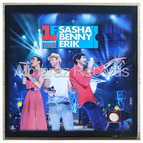 Sasha Benny Erik Primera Fila Vinyl LP+DVD [Azul]