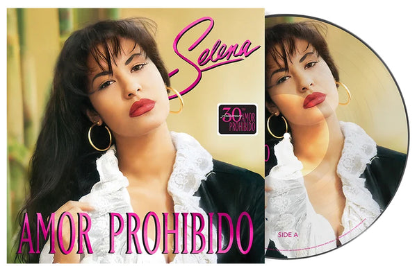 Selena Amor Prohibido 30th Anniversary Vinyl LP [Picture Disc]