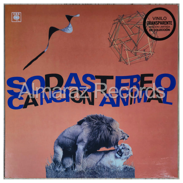 Soda Stereo Cancion Animal Vinyl LP [Clear][2026]