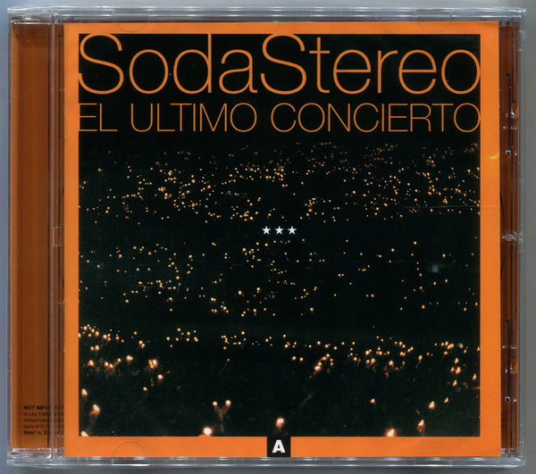 Soda Stereo El Ultimo Concierto A CD