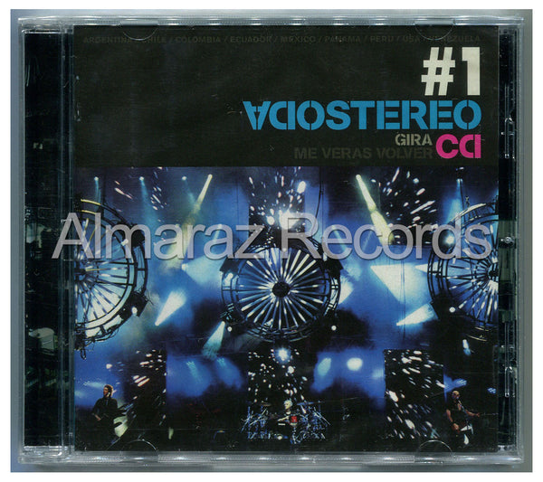 Soda Stereo Me Veras Volver Gira 2007 CD #1 CD
