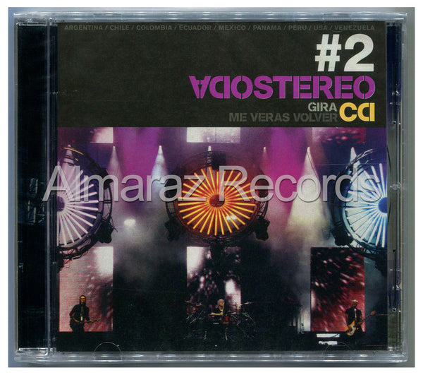 Soda Stereo Me Veras Volver Gira 2007 CD #2 CD