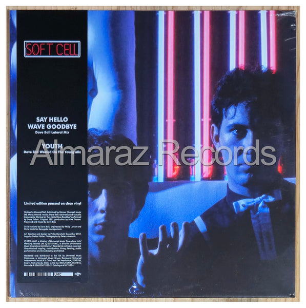 Soft Cell Say Hello Wave Goodbye Vinyl LP [Clear]