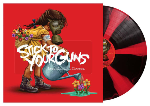 Stick To Your Guns Keep Planting Flowers Vinyl LP [Red Black Cornetto]