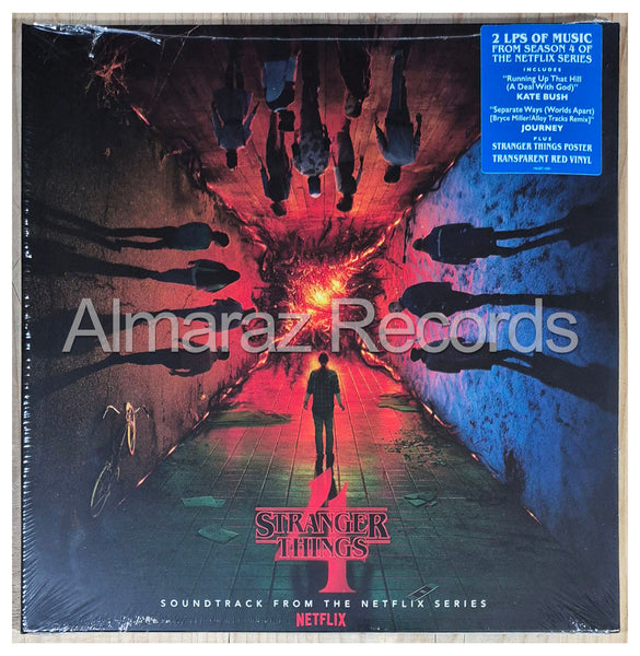 Stranger Things Season 4 Soundtrack Exclusive Red Vinyl LP