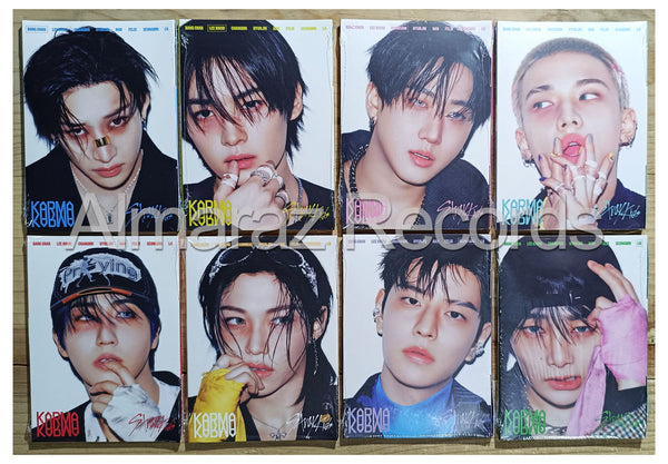 Paquete Stray Kids Karma Accordion Version Set Completo 8CD