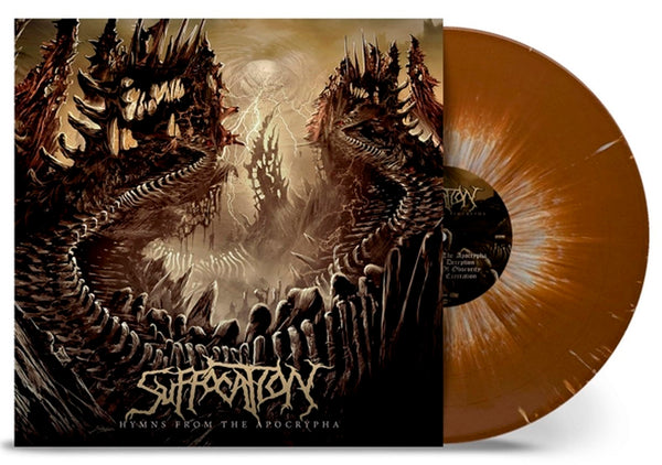 Suffocation Hymns From The Apocrypha Vinyl LP [Brown/White Splatter]
