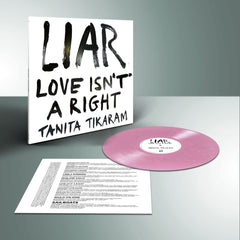 Tanita Tikaram LIAR Love Isn't A Right Vinyl LP [Pink]