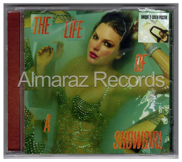 Taylor Swift The Life Of A Showgirl CD [Sweat And Vanilla Perfume][Importado]