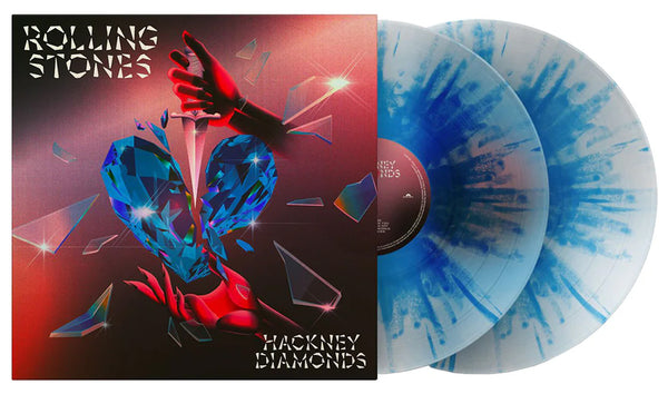 The Rolling Stones Hackney Diamonds First Anniversary Vinyl LP [Clear/Blue Splatter]