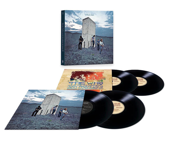 The Who Who's Next San Francisco Live 1971 Vinyl LP Boxset [2023]