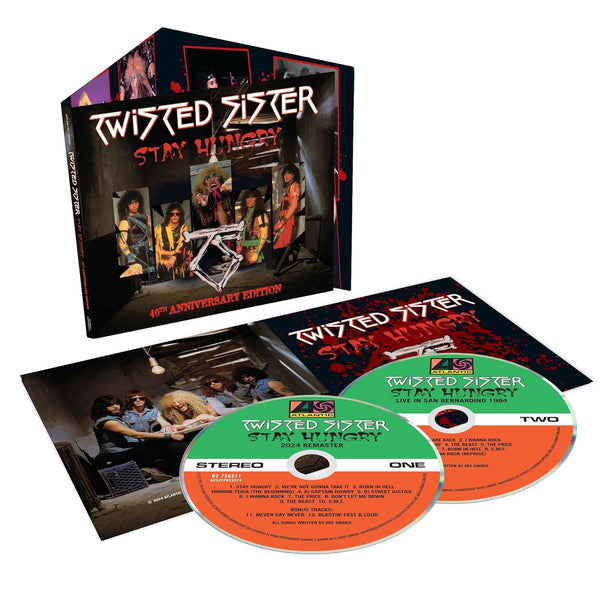 Twisted Sister Stay Hungry 40th Anniversary 2CD [Importado]