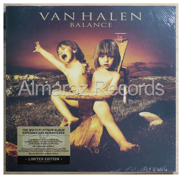 Van Halen Balance Expanded Edition Vinyl LP+CD+Blu-Ray