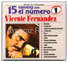 Vicente Fernandez 15 Grandes Con El Numero 1 CD
