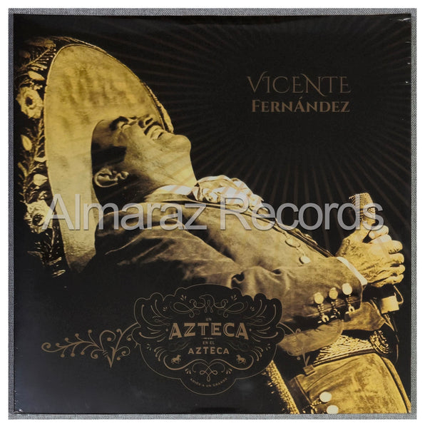 Vicente Fernandez Un Azteca En El Azteca Vinyl LP+DVD [Verde/Blanco/Rojo]