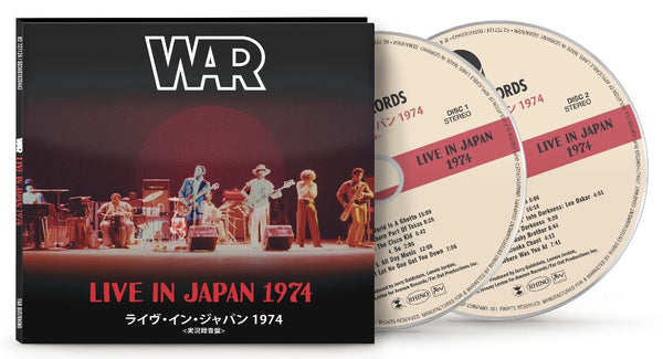 War Live In Japan 1974 2CD [Importado]