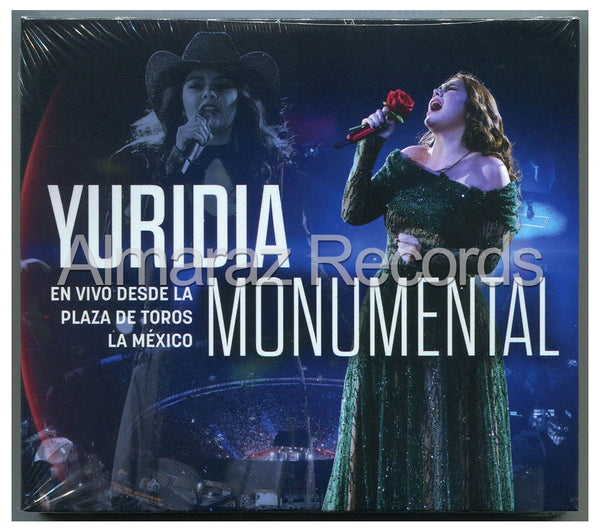 Yuridia Monumental En Vivo Desde La Plaza De Toros La Mexico 2CD+DVD