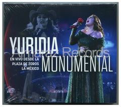Yuridia Monumental En Vivo Desde La Plaza De Toros La Mexico 2CD+DVD