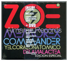 Zoe Memo Rex Commander Y El Corazon Atomico De La Via Lactea CD+DVD