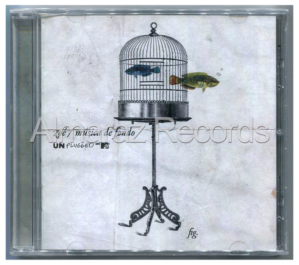 Zoe MTV Unplugged Musica De Fondo CD