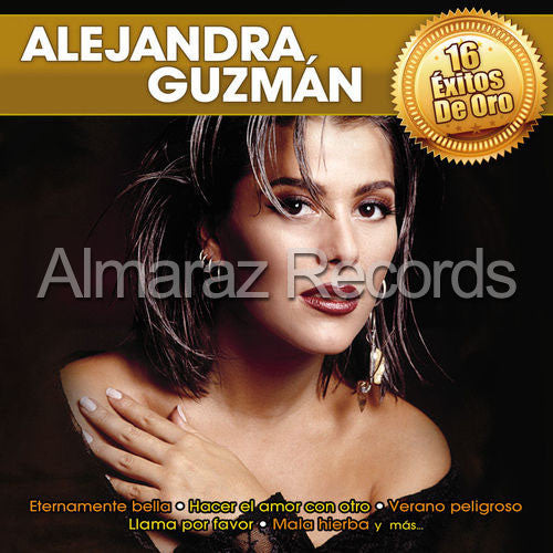 Alejandra Guzman 16 Exitos De Oro CD - Almaraz Records | Tienda de Discos y Películas

