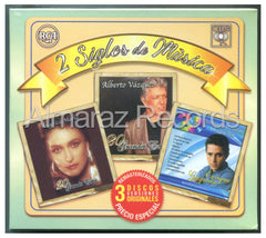 2 Siglos De Musica Angelica Maria / Alberto Vazquez / Enrique Guzman 3CD