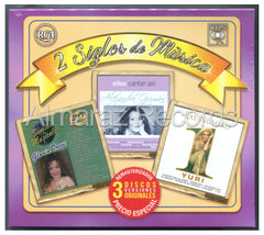 2 Siglos De Musica Gloria Trevi / Alejandra Guzman / Yuri 3CD