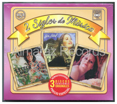 2 Siglos De Musica Estela Nuñez / Ana Gabriel / Rocio Durcal 3CD