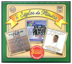 2 Siglos De Musica Banda El Recodo / El Limon / Julio Preciado 3CD
