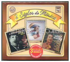 2 Siglos De Musica Javier Solis / Jose Alfredo Jimenez / Cuco Sanchez 3CD