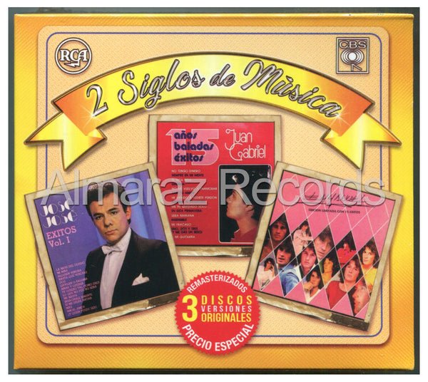 2 Siglos De Musica Jose Jose / Juan Gabriel / Emmanuel 3CD