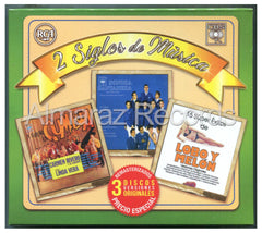 2 Siglos De Musica Carmen Rivero / La Sonora Santanera / Lobo Y Melon 3CD