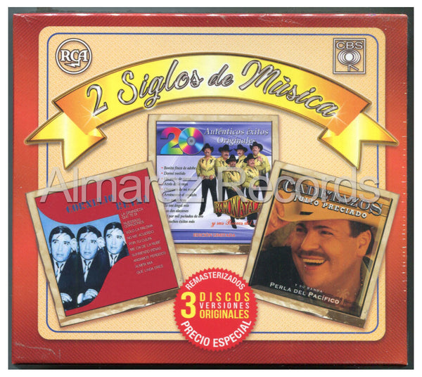 2 Siglos De Musica Cornelio Reyna / Ramon Ayala / Julio Preciado 3CD