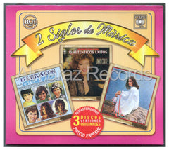 2 Siglos De Musica Estela Nuñez / Vikki Carr / Manoella Torres 3CD
