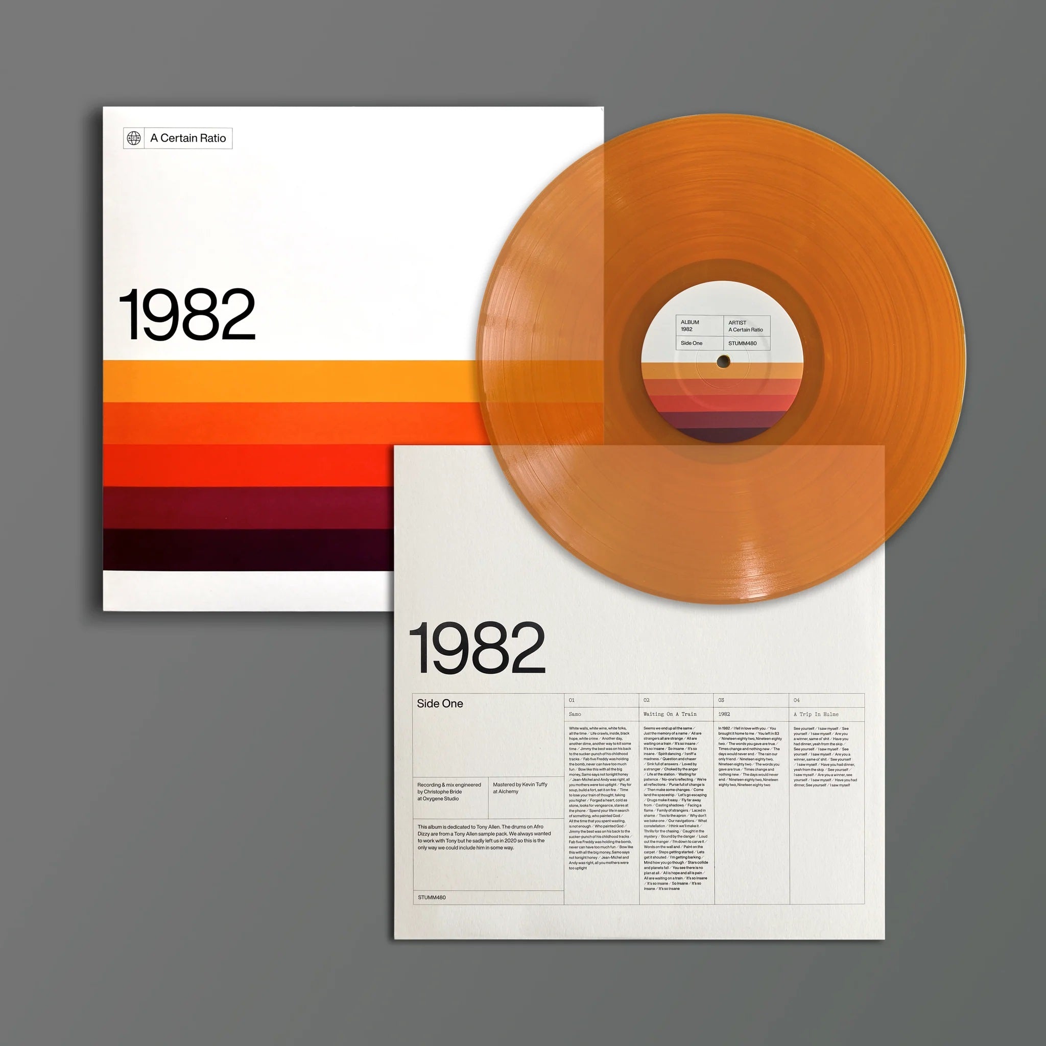 A Certain Ratio 1982 Limited Orange Vinyl LP