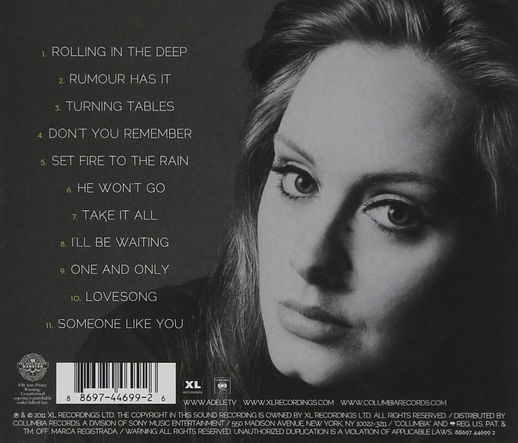 Adele 21 CD [Importado]