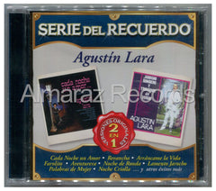 Agustin Lara Serie Del Recuerdo 2 En 1 CD