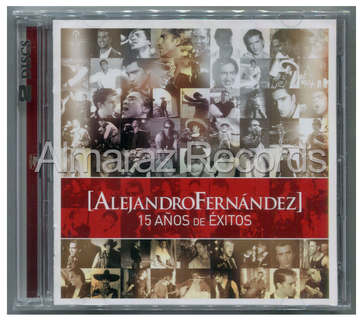 Alejandro Fernandez 15 Años De Exitos CD+DVD