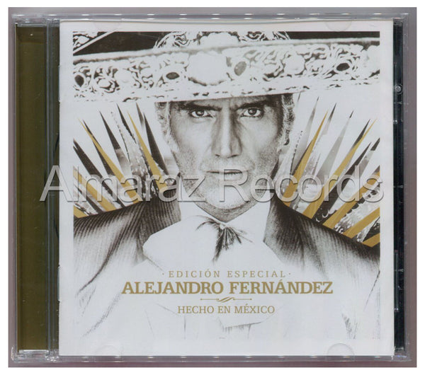 Alejandro Fernandez Hecho En Mexico Edicion Especial CD
