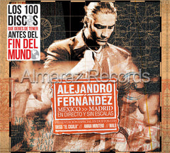 Alejandro Fernandez Mexico Madrid En Directo Y Sin Escalas CD (2012 Digipak) - Almaraz Records | Tienda de Discos y Películas
