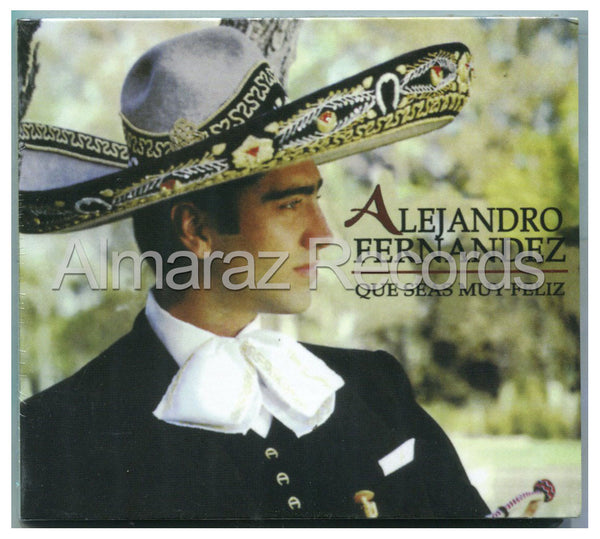 Alejandro Fernandez Que Seas Muy Feliz CD