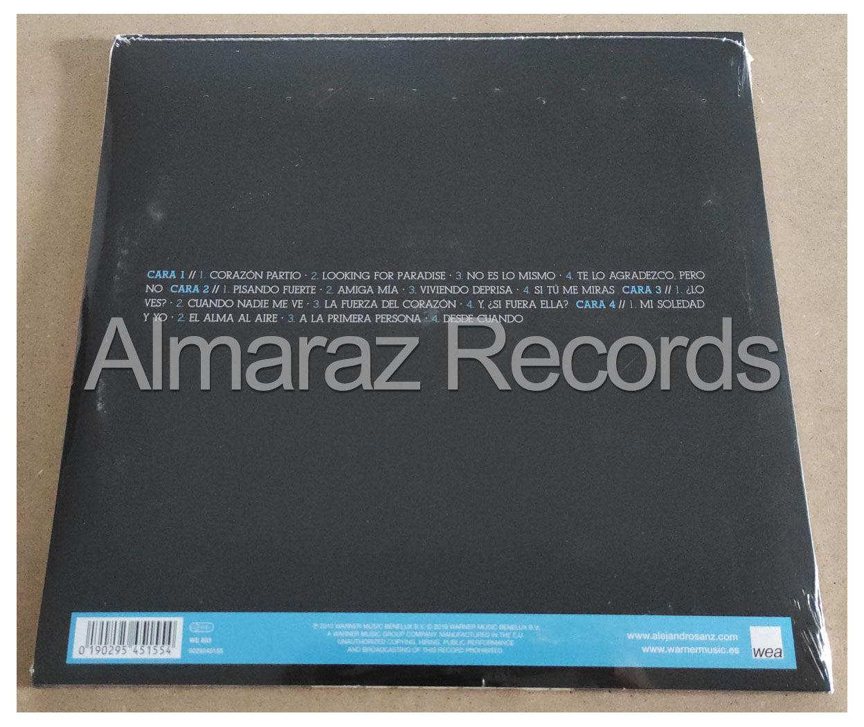 Alejandro Sanz Coleccion Definitiva Vinyl LP+CD