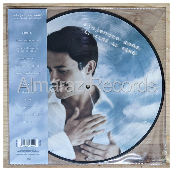 Alejandro Sanz El Alma Al Aire Picture Disc Vinyl LP