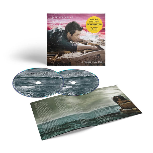 Alejandro Sanz La Musica No Se Toca 10 Aniversario 2CD [Importado]