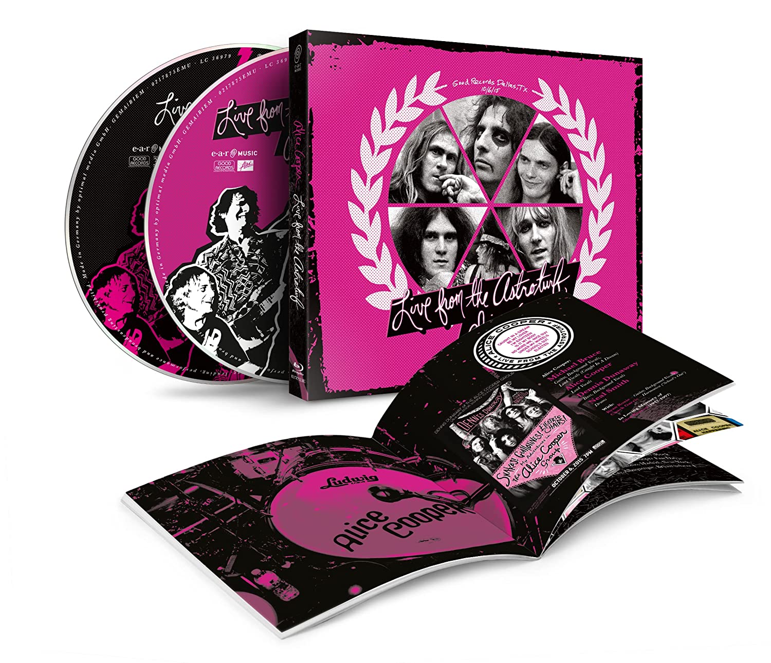 Alice Cooper Live From The Astroturf CD+DVD [Importado]
