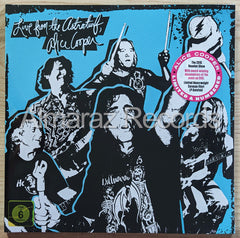 Alice Cooper Live From The Astroturf Blue Vinyl LP+DVD